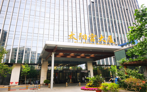 太阳宫大厦正门 